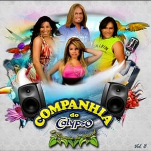 Album cover art for Companhia do Calypso Vol. 08