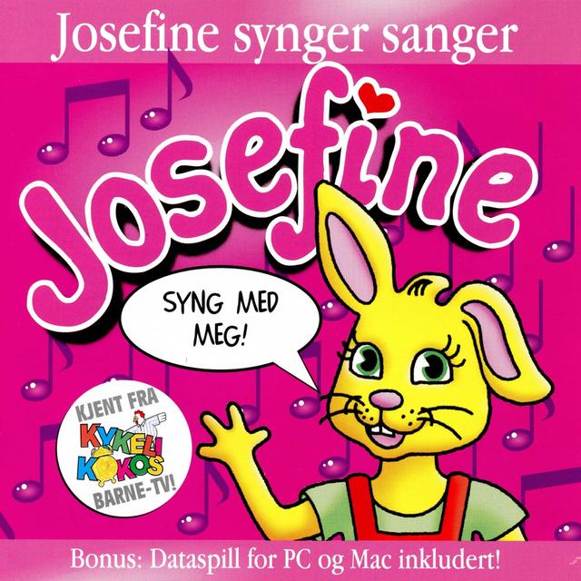 Album cover art for Josefine synger sanger