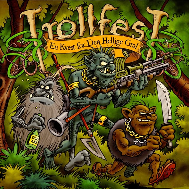 Album cover art for En Kvest For Den Hellige Gral