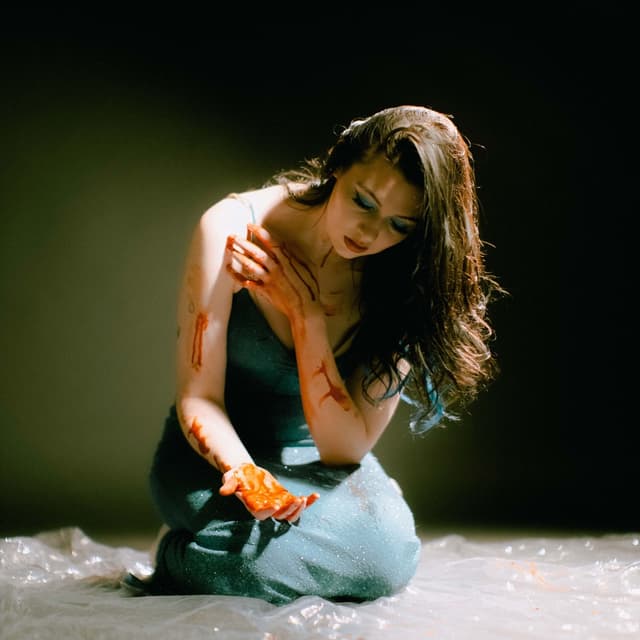 Album cover art for middle name