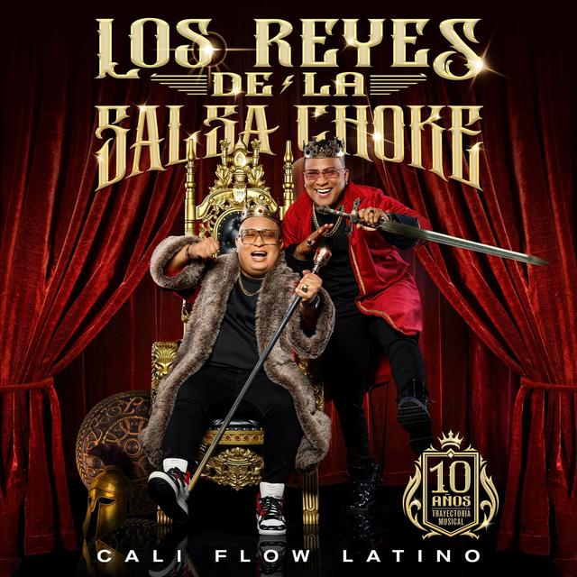 Album cover art for Los Reyes de la Salsa Choke