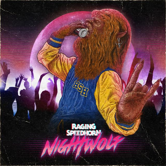Album cover art for Night Wolf
