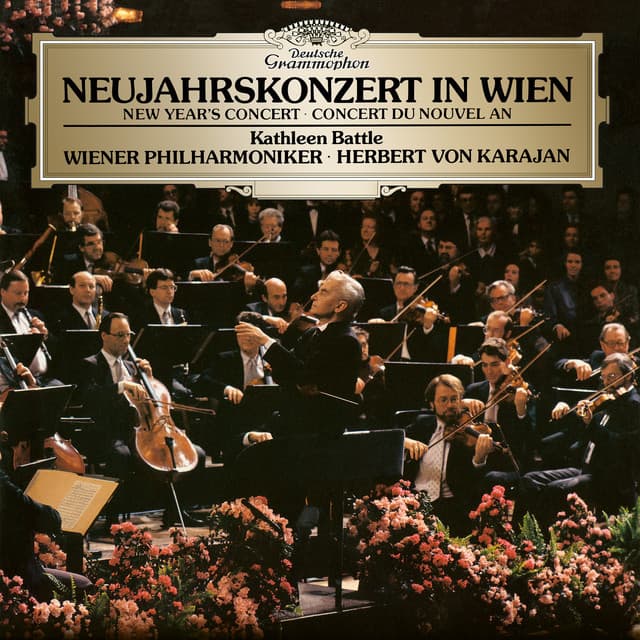 Album cover art for New Year's Concert in Vienna 1987