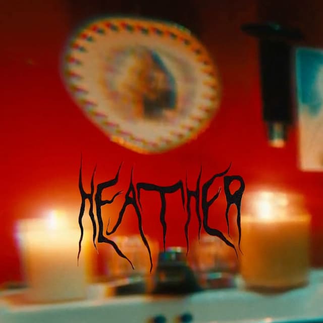 Album cover art for Heather