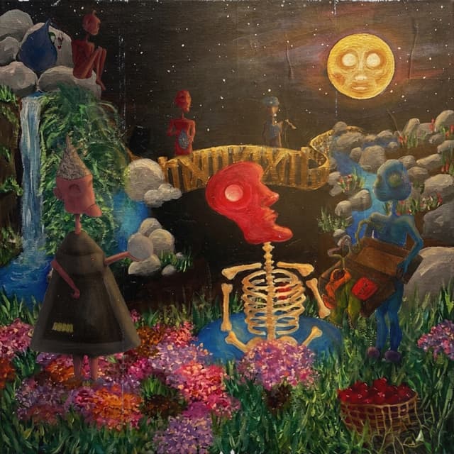 Album cover art for c r e a t u r e s