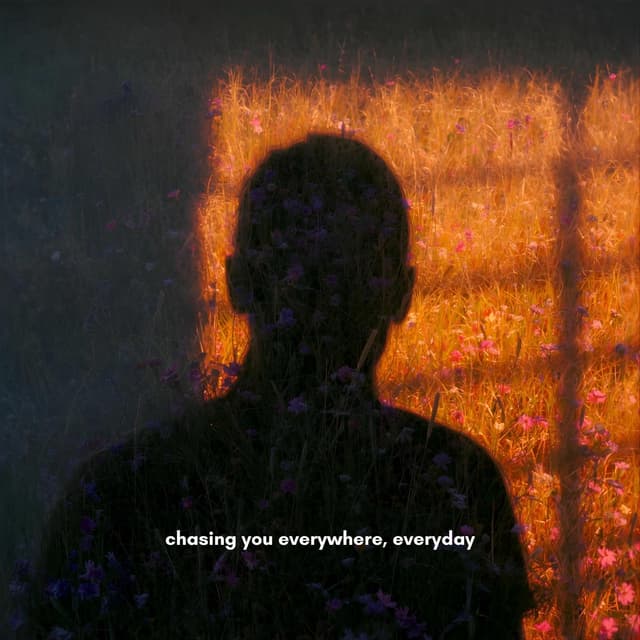Album cover art for chasing you everywhere, everyday
