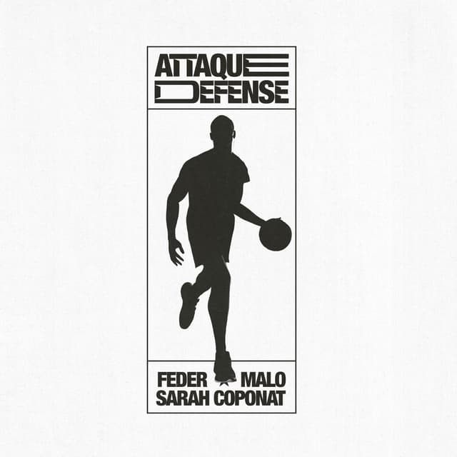 Album cover art for ATTAQUE DEFENSE (feat. Sarah Coponat & Malo)