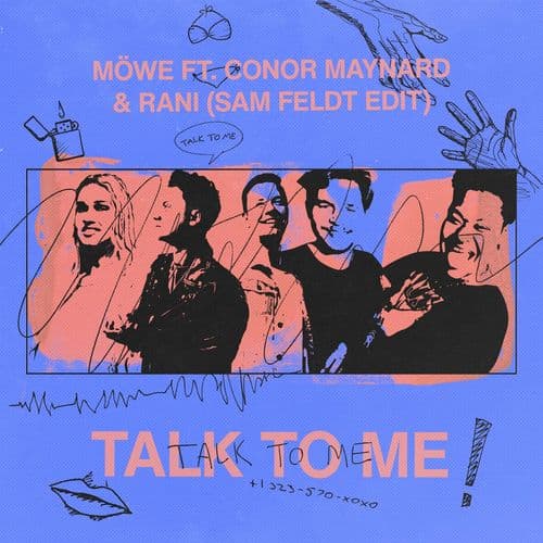 Album cover art for Talk To Me (Sam Feldt Edit)