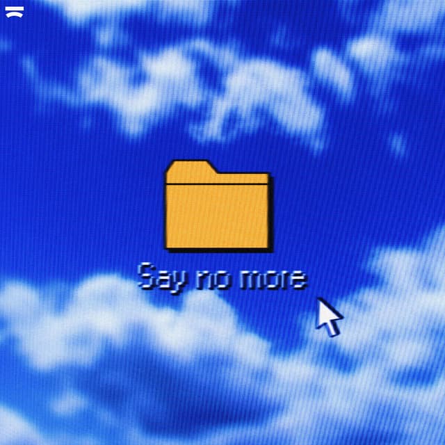 Album cover art for Say No More