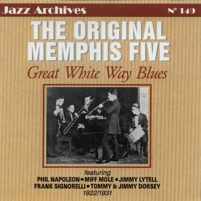 Album cover art for Great White Way Blues (1922-1931)