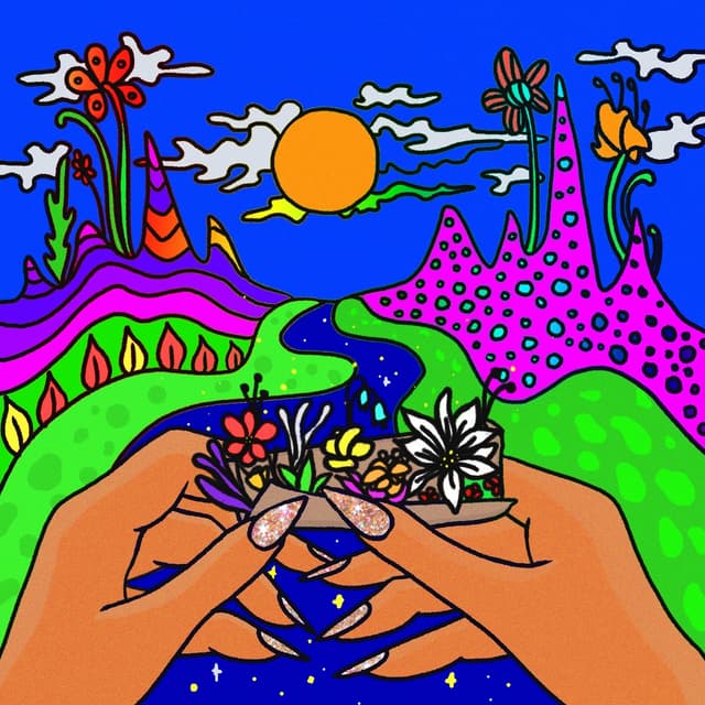 Album cover art for en til