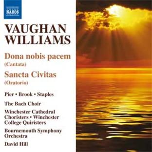 Album cover art for Vaughan Williams : Sancta Civitas, Dona Nobis Pacem