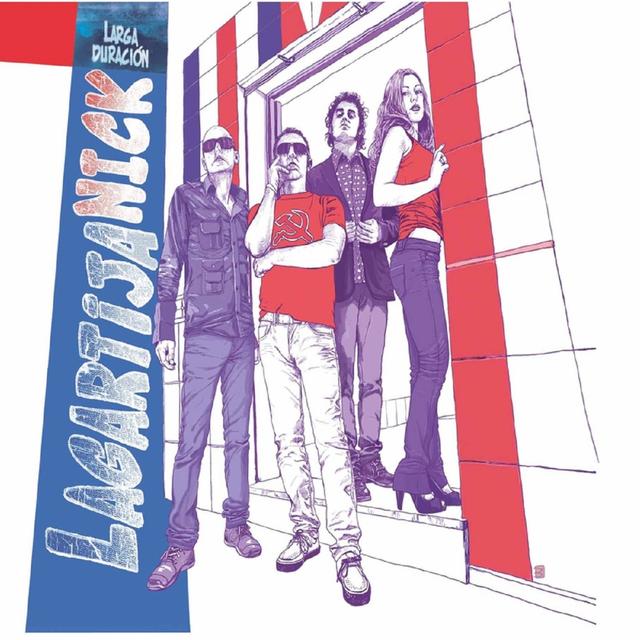Album cover art for Larga Duración
