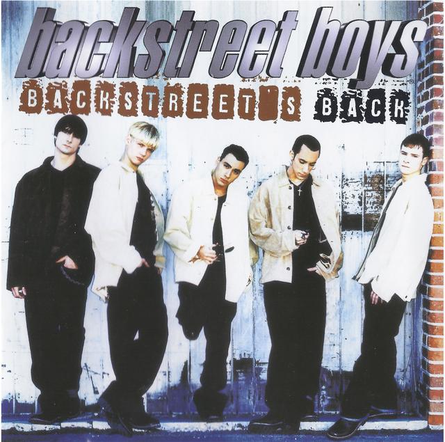 Album cover art for Backstreet's Back