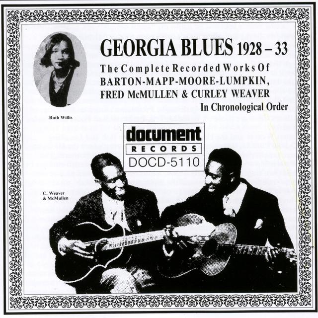 Album cover art for Georgia Blues