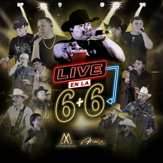 Album cover art for Live En La 6+6