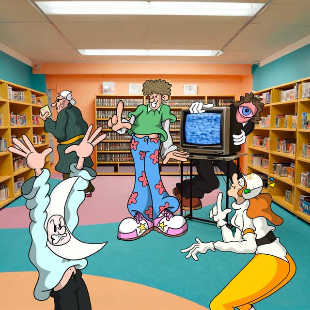 Album cover art for DVD Rental Store