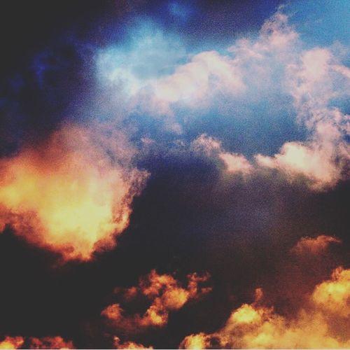 Album cover art for Fire In The Sky