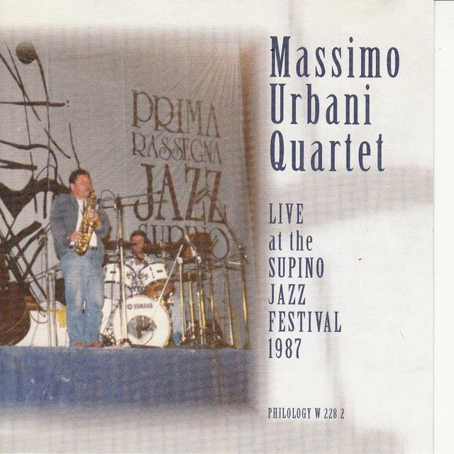 Album cover art for Live at the Supino Jazz Festival 1987