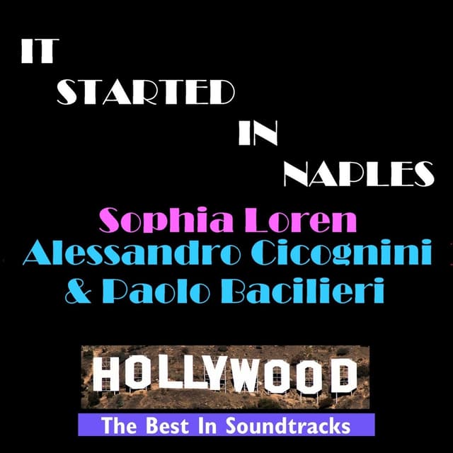 Album cover art for It Started In Naples (Original Motion Picture Soundtrack)
