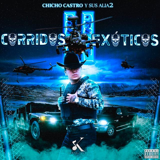 Album cover art for Corridos Exóticos II