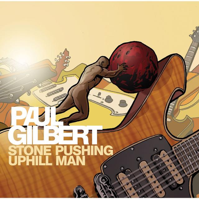 Album cover art for Stone Uphill Pushing Man
