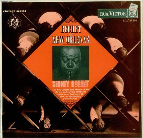 Album cover art for Bechet Of New Orleans