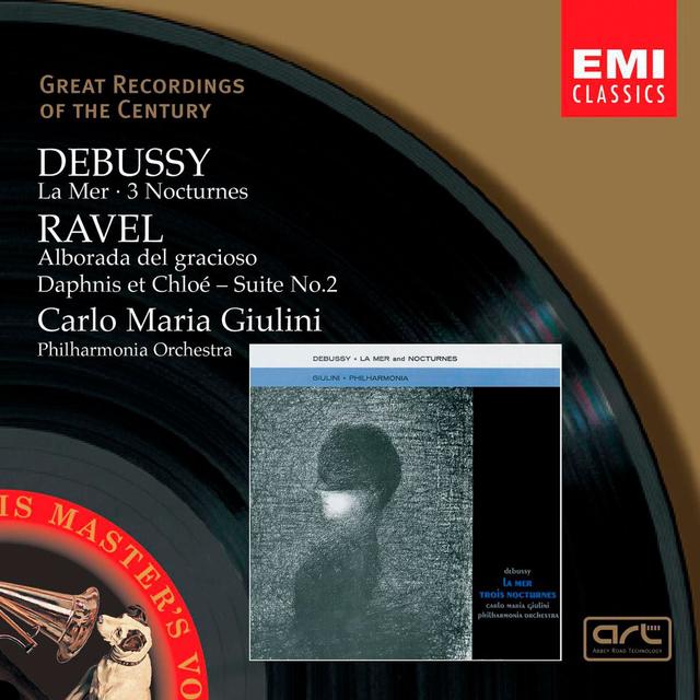 Album cover art for Ravel, Debussy : Orchestral Works