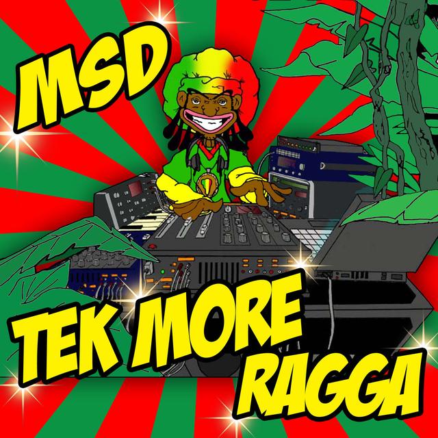 Album cover art for Tek More Ragga