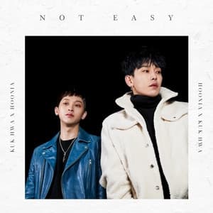 Album cover art for Not Easy