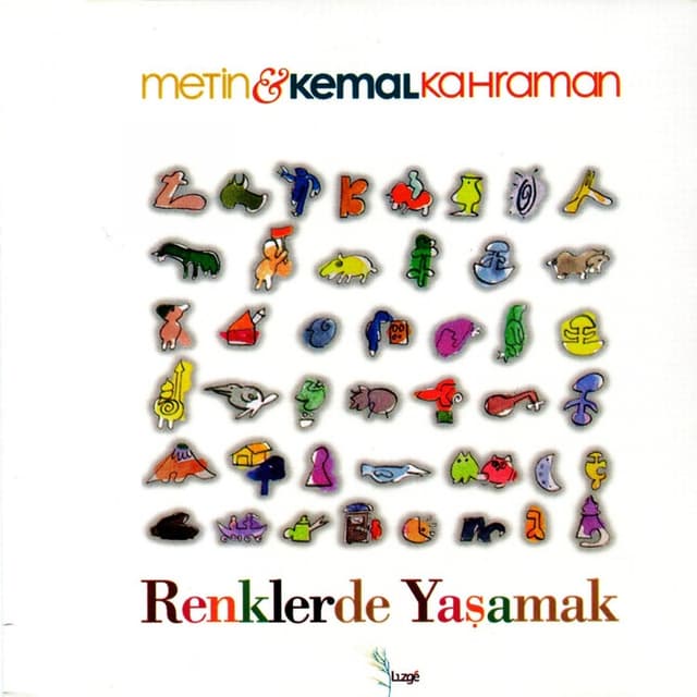 Album cover art for Renklerde Yaşamak
