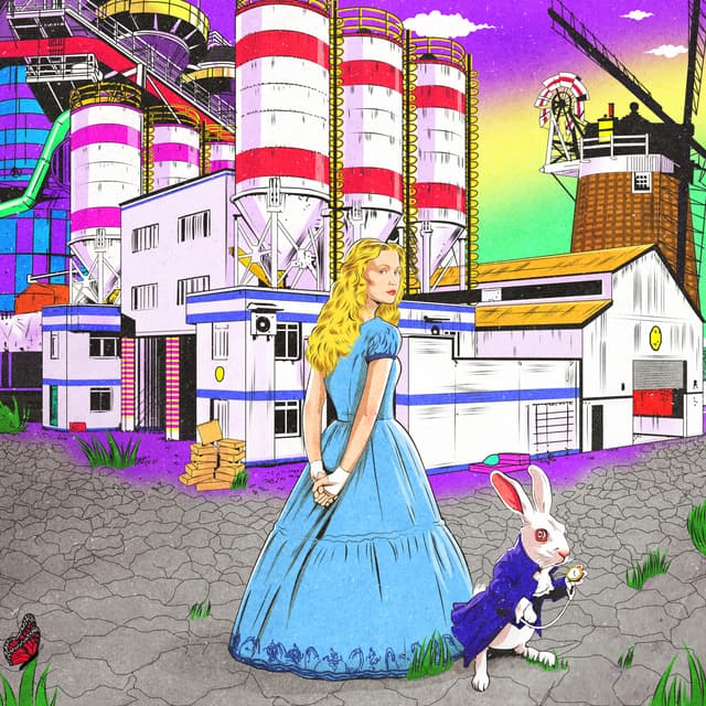 Album cover art for Alice’in Fabrikalar Diyarı