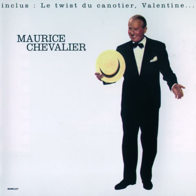 Album cover art for Maurice Chevalier