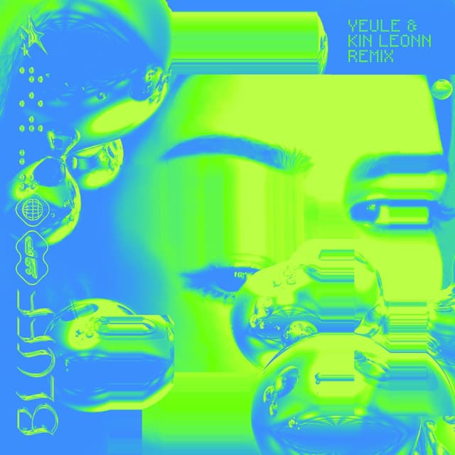 Album cover art for Bluff (yeule & Kin Leonn remix)