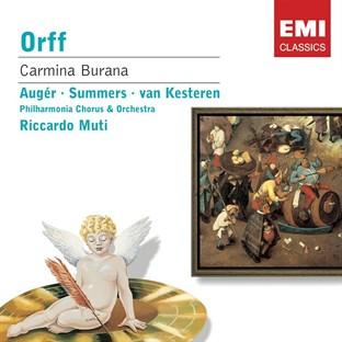 Album cover art for Orff - Carmina burana