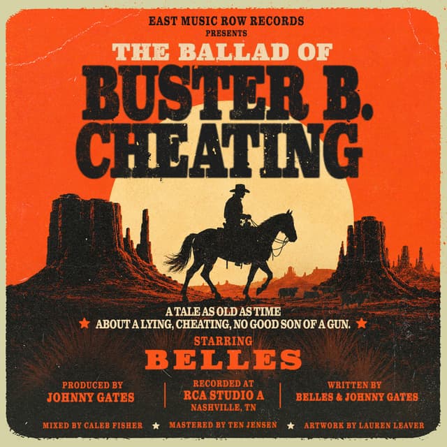 Album cover art for The Ballad of Buster B. Cheating