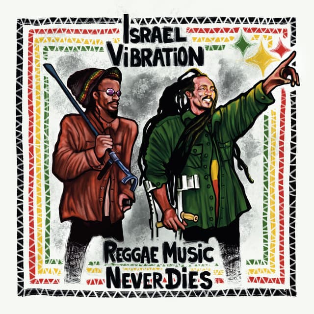 Album cover art for Reggae Music Never Dies