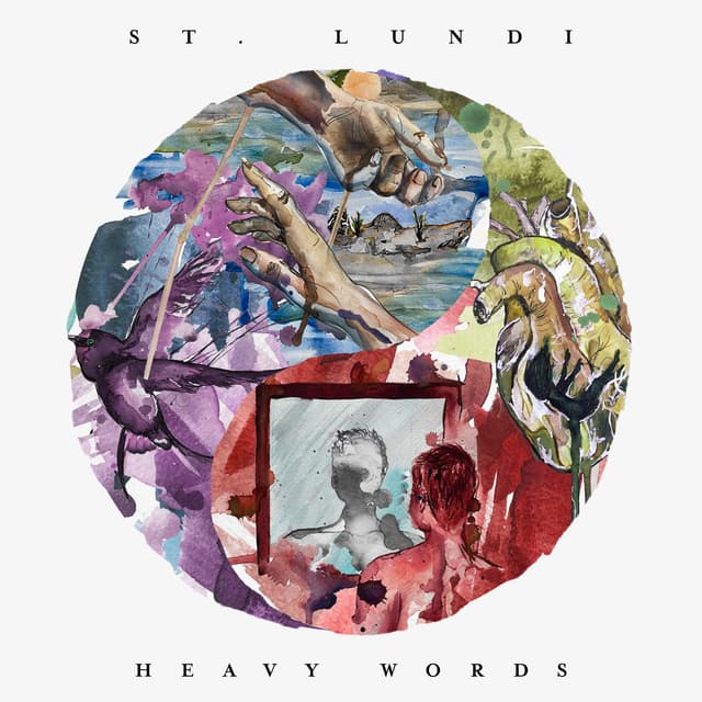 Album cover art for Heavy Words