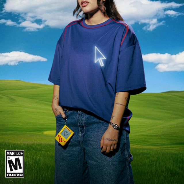 Album cover art for nuevo