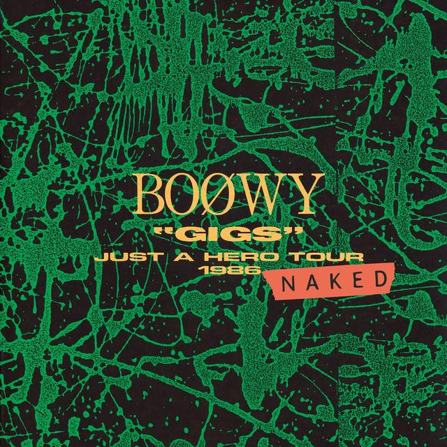 Album cover art for "Gigs" Just a Hero Tour 1986 Naked