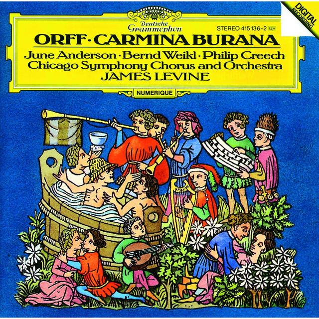 Album cover art for Orff: Carmina Burana