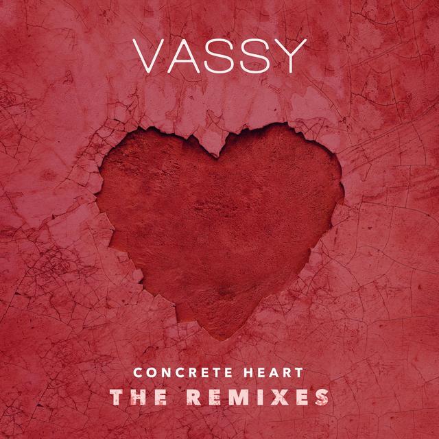 Album cover art for Concrete Heart (Remixes)