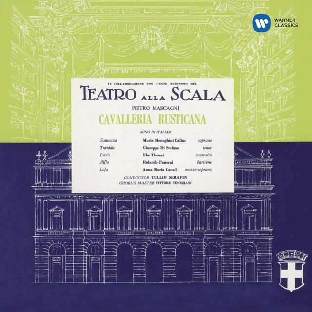 Album cover art for Mascagni: Cavalleria Rusticana