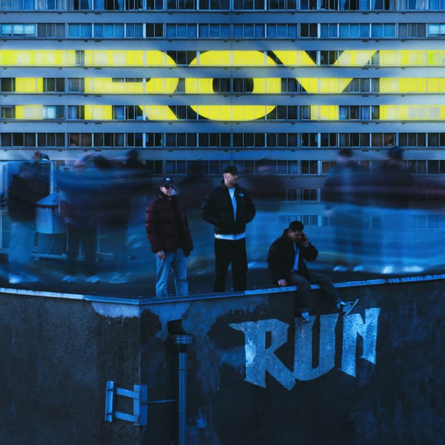 Album cover art for RUN