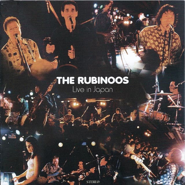 Album cover art for The Rubinoos Live In Japan