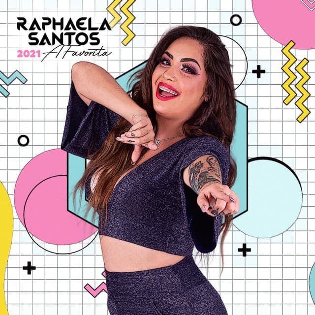 Album cover art for Raphaela Santos A Favorita 2021