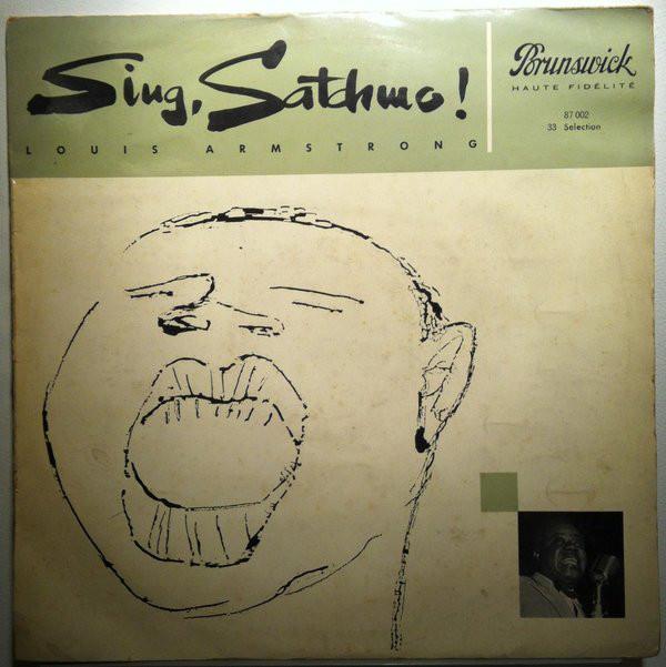 Album cover art for Sing, Satchmo!