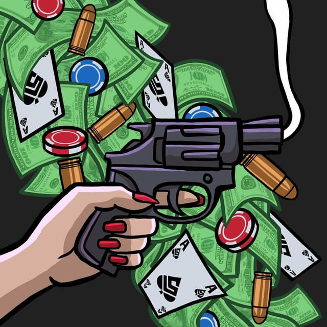 Album cover art for Smoking Gun