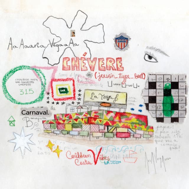 Album cover art for CHÉVERE (joesón_type_beat)