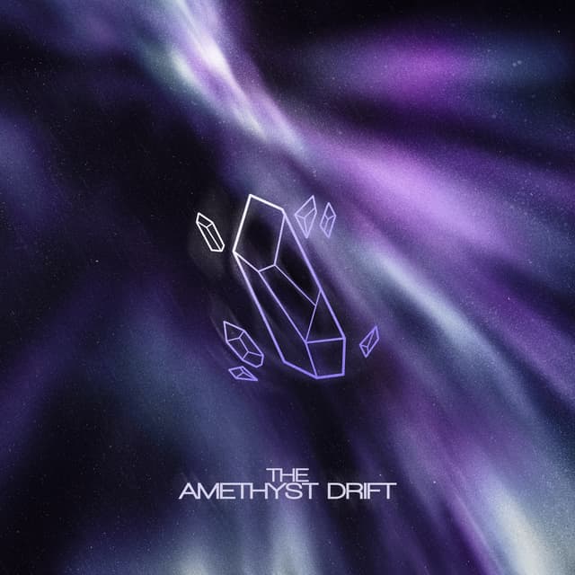Album cover art for THE AMETHYST DRIFT